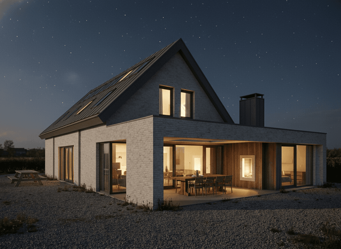 Photo-realistic architectural render ready for review