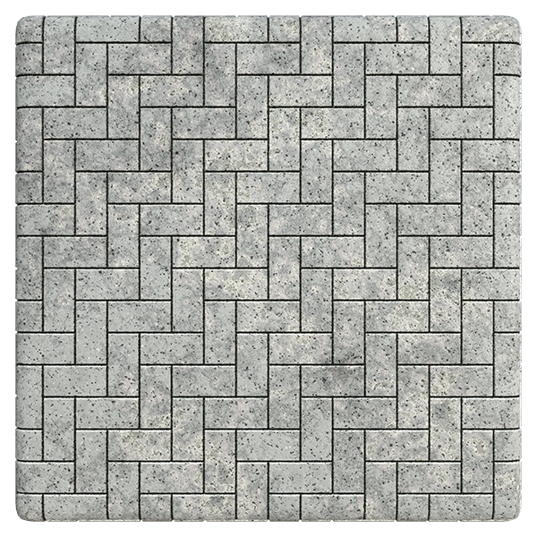 Grey Brick Texture in Herringbone Pattern (Bricks 0004) texture preview