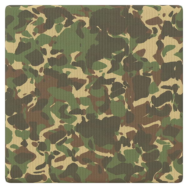 Camouflage Pattern Vinyl Fabric (Fabric 0001) texture preview