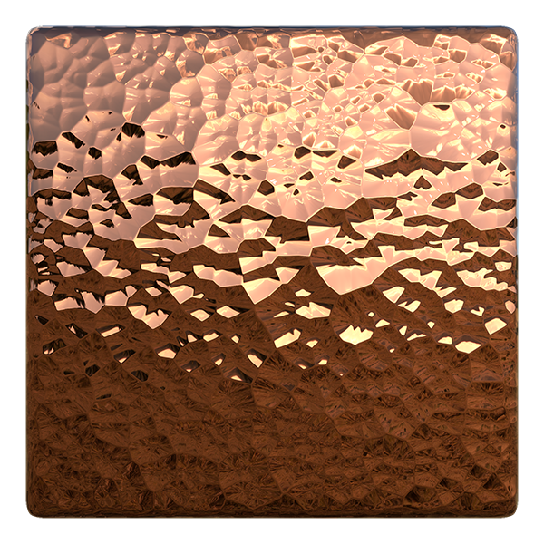 Hammered Copper Texture (Metal 0007) texture preview