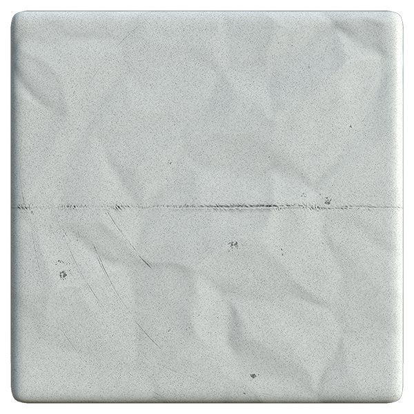 Unfolded and Crumpled Paper Texture with Crease Mark (Paper 0004) texture preview