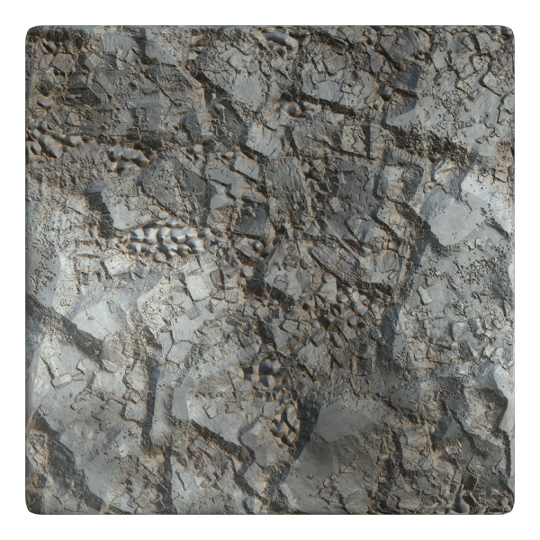 Rock Texture with Sharp Edges (Rock 0001) texture preview