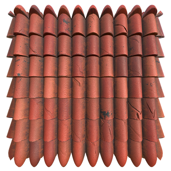 Classical Rooftop Tile Texture (Rooftop 0002) texture preview
