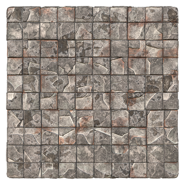 Broken Square Tile Texture (Tiles 0004) texture preview